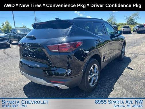 Black 2023 Chevrolet Blazer 2LT