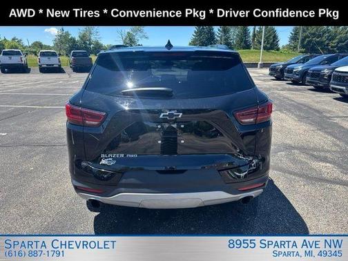 Black 2023 Chevrolet Blazer 2LT