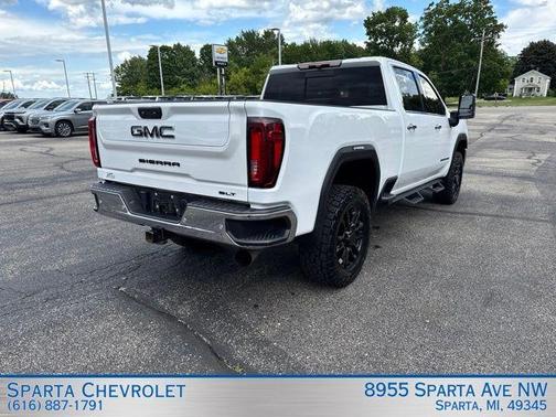 Summit White 2023 GMC Sierra 2500 SLT