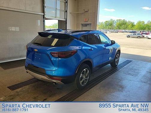 Rip Tide Blue 2025 Chevrolet Blazer LT