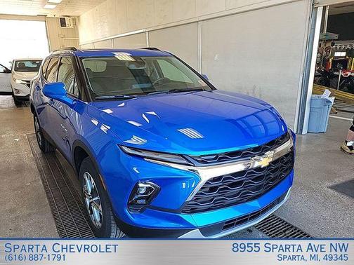 Rip Tide Blue 2025 Chevrolet Blazer LT