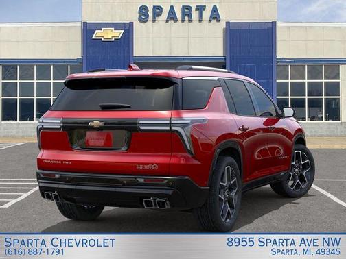 Radiant Red 2026 Chevrolet Traverse High Country