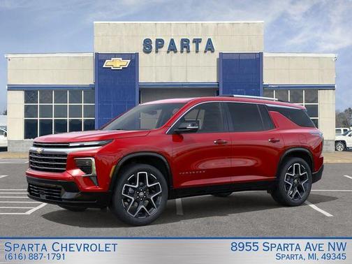 Radiant Red 2026 Chevrolet Traverse High Country