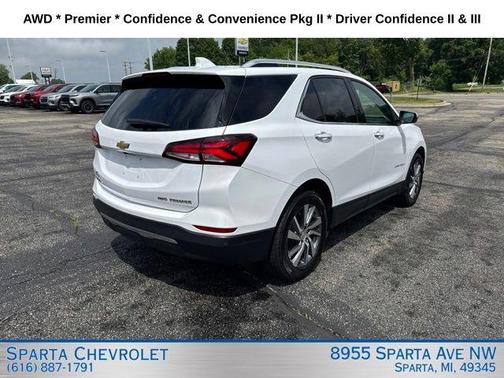 Summit White 2024 Chevrolet Equinox Premier