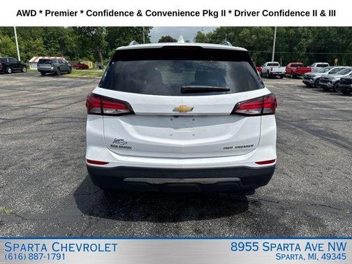 Summit White 2024 Chevrolet Equinox Premier