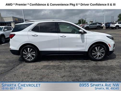 Summit White 2024 Chevrolet Equinox Premier