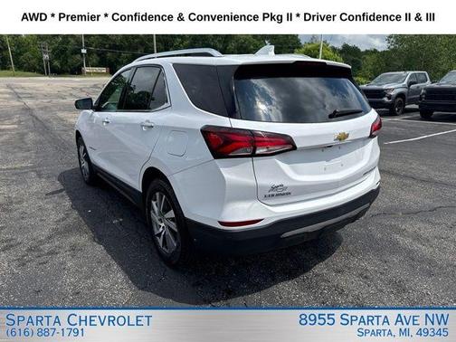 Summit White 2024 Chevrolet Equinox Premier