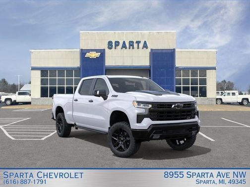 Summit White 2026 Chevrolet Silverado 1500 LT Trail Boss