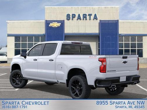 Summit White 2026 Chevrolet Silverado 1500 LT Trail Boss