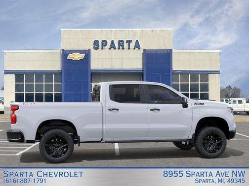 Summit White 2026 Chevrolet Silverado 1500 LT Trail Boss