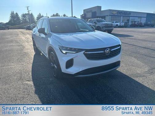 Summit White 2021 Buick Envision Essence