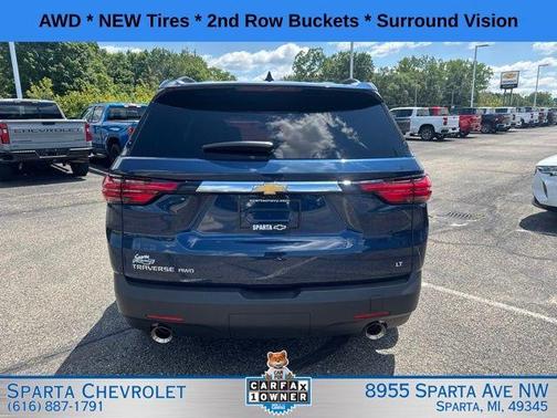 Blue Metallic 2023 Chevrolet Traverse LT Cloth