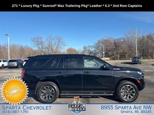 Black 2024 Chevrolet Tahoe Z71