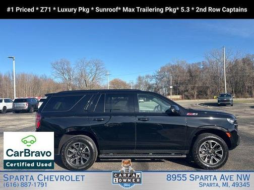 Black 2024 Chevrolet Tahoe Z71