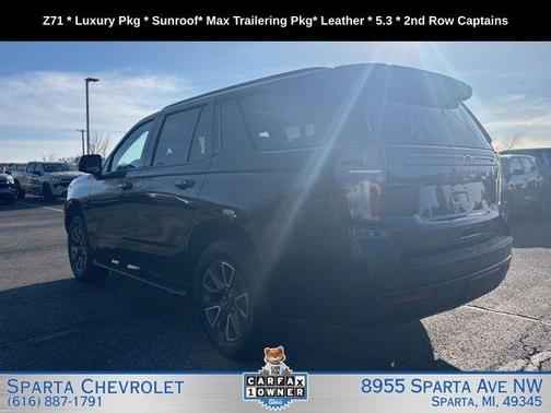 Black 2024 Chevrolet Tahoe Z71