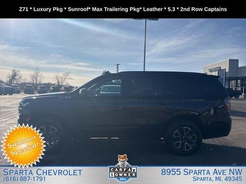 Black 2024 Chevrolet Tahoe Z71
