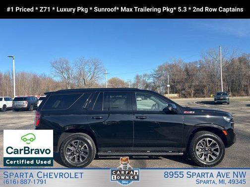 Black 2024 Chevrolet Tahoe Z71