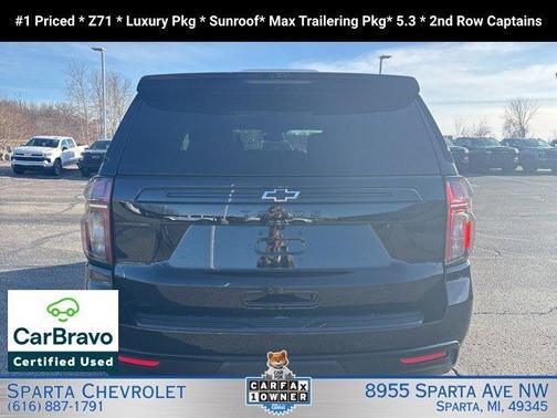 Black 2024 Chevrolet Tahoe Z71