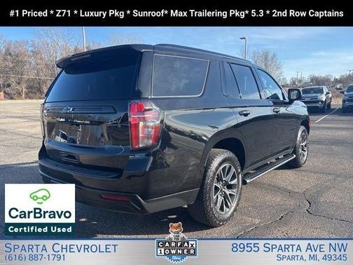 Black 2024 Chevrolet Tahoe Z71