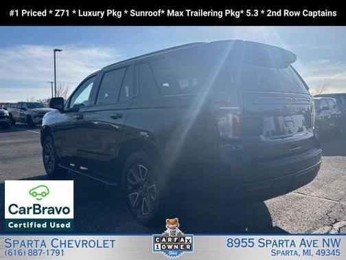 Black 2024 Chevrolet Tahoe Z71