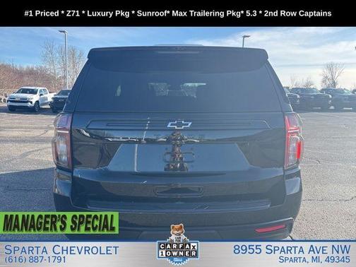 Black 2024 Chevrolet Tahoe Z71