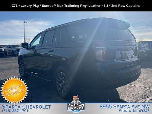 Black 2024 Chevrolet Tahoe Z71