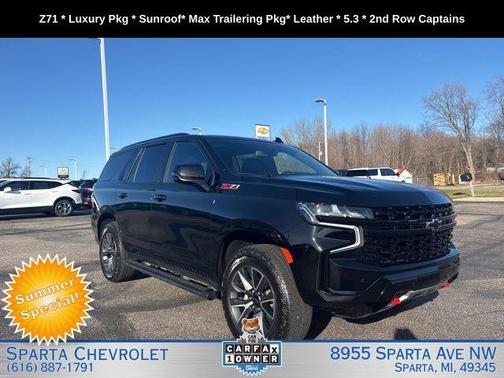 Black 2024 Chevrolet Tahoe Z71