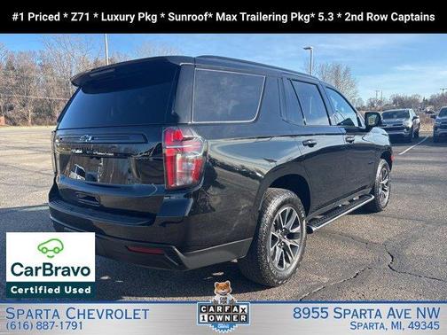 Black 2024 Chevrolet Tahoe Z71