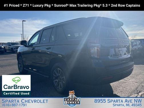Black 2024 Chevrolet Tahoe Z71