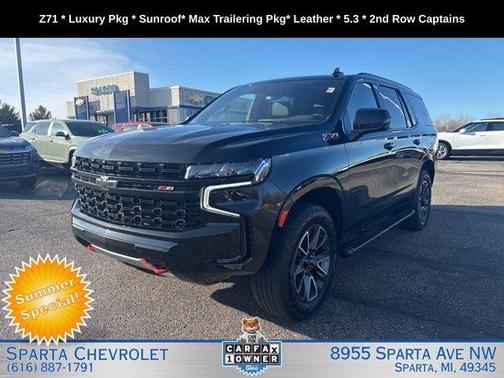 Black 2024 Chevrolet Tahoe Z71