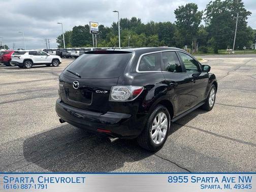 Brilliant Black Clearcoat 2009 Mazda CX-7 Sport