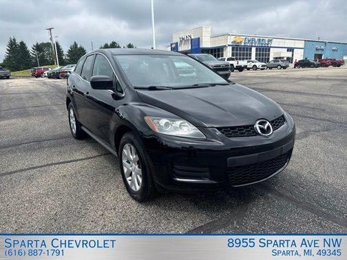 Brilliant Black Clearcoat 2009 Mazda CX-7 Sport