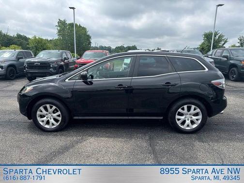 Brilliant Black Clearcoat 2009 Mazda CX-7 Sport