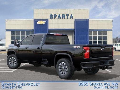 Black 2026 Chevrolet Silverado 2500 Custom