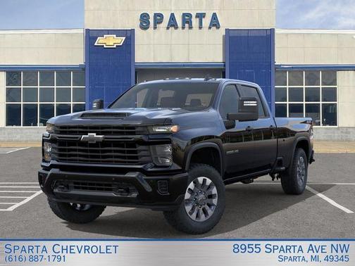 Black 2026 Chevrolet Silverado 2500 Custom