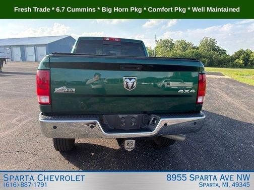 Timberline Green Pearlcoat 2015 RAM 2500 Big Horn