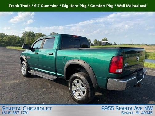 Timberline Green Pearlcoat 2015 RAM 2500 Big Horn