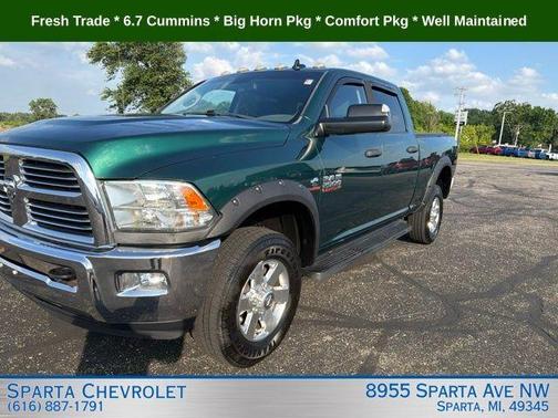 Timberline Green Pearlcoat 2015 RAM 2500 Big Horn