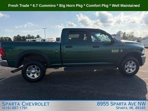 Timberline Green Pearlcoat 2015 RAM 2500 Big Horn