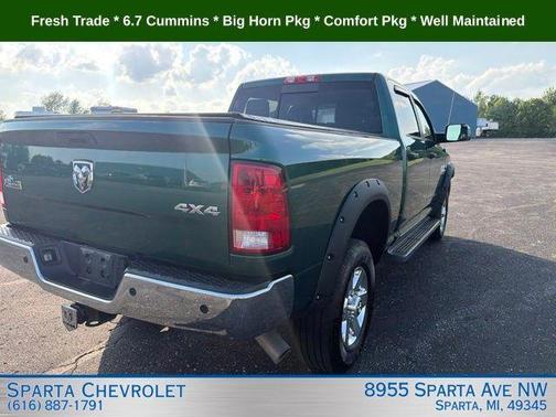 Timberline Green Pearlcoat 2015 RAM 2500 Big Horn