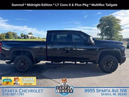 Black 2024 Chevrolet Silverado 2500 LTZ