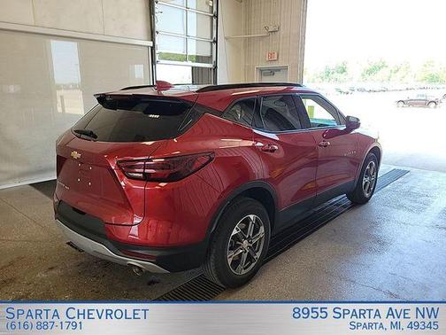 Radiant Red 2024 Chevrolet Blazer LT