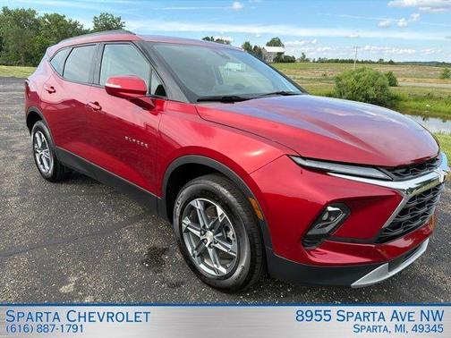 Radiant Red 2024 Chevrolet Blazer LT
