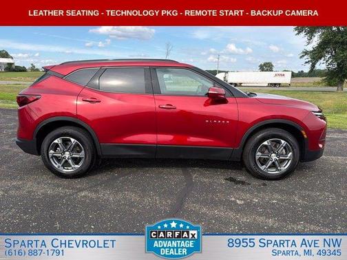 Radiant Red 2024 Chevrolet Blazer LT