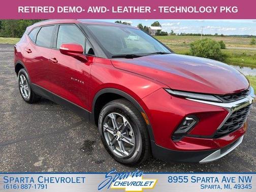 Radiant Red 2024 Chevrolet Blazer LT