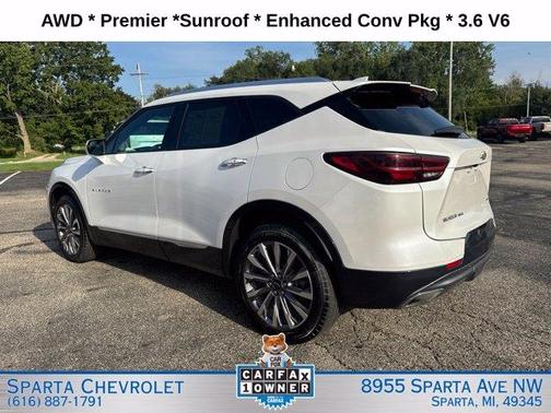 Pearl 2023 Chevrolet Blazer Premier