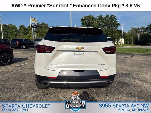 Pearl 2023 Chevrolet Blazer Premier