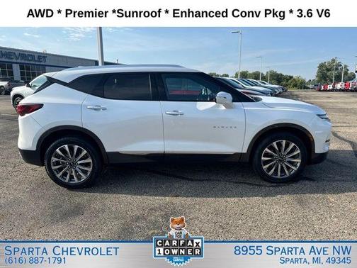 Pearl 2023 Chevrolet Blazer Premier