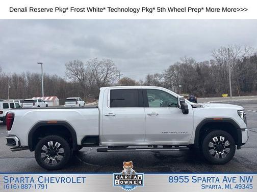 White Frost 2024 GMC Sierra 2500 Denali