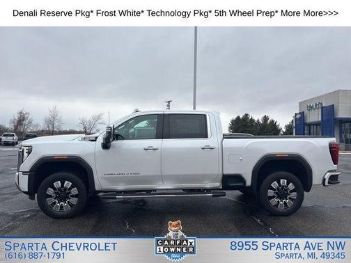 White Frost 2024 GMC Sierra 2500 Denali